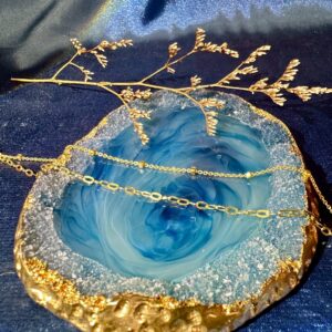 鏈條金塊雙鏈手鏈