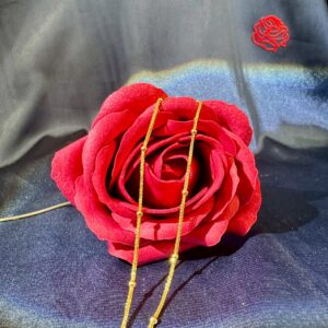 龍骨金珠雙鏈手鍊