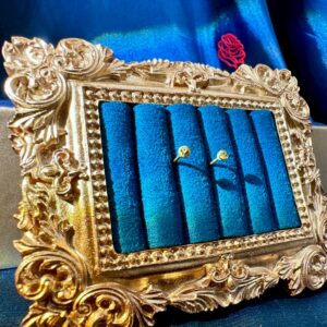 鑽光金球耳針(小)