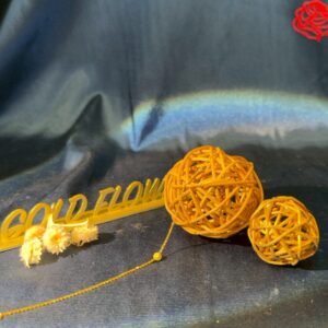 鑽紗單金球手鍊