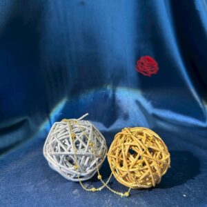 亮面金珠雙鏈手鍊